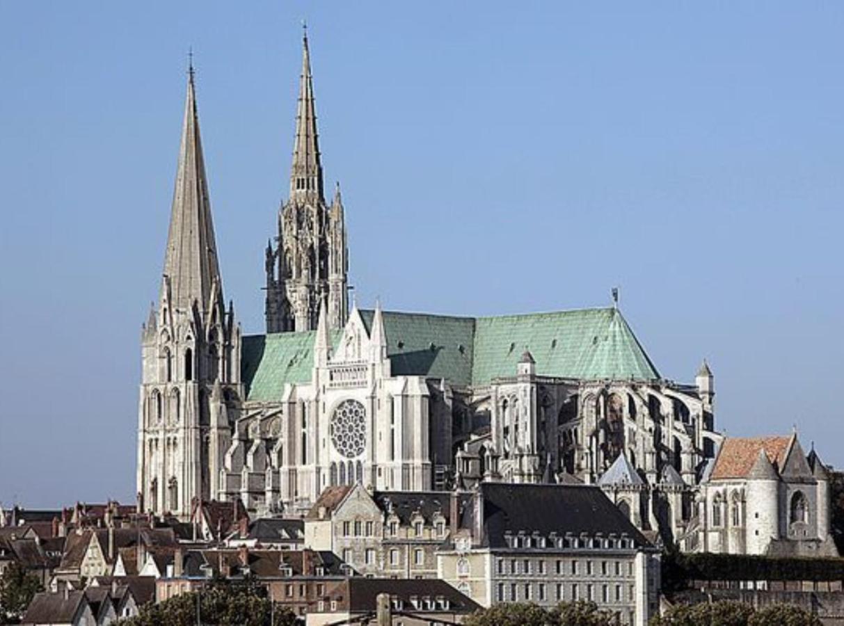 Studio Duplex Centre Ville Cathedrale 2 Pers Wifi Chartres Exterior foto